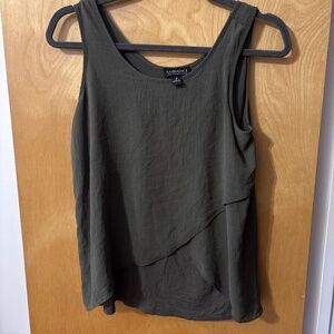 Ambiance Olive Green Blouse